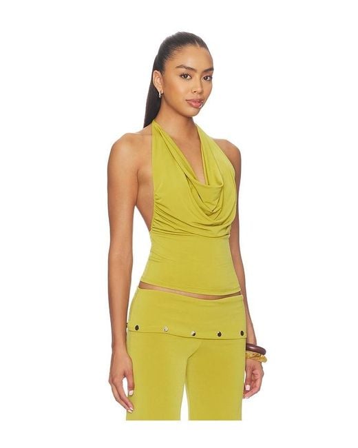 Bella Venice Yellow The Elsa Top