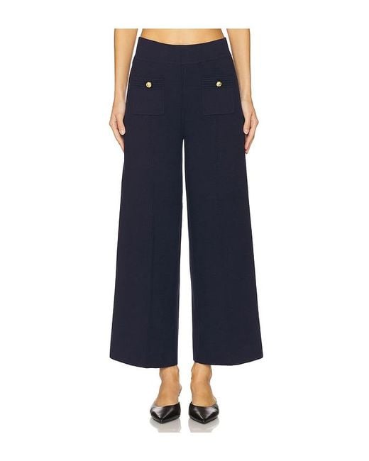 L'Agence Madrid ワイドレッグパンツ Blue