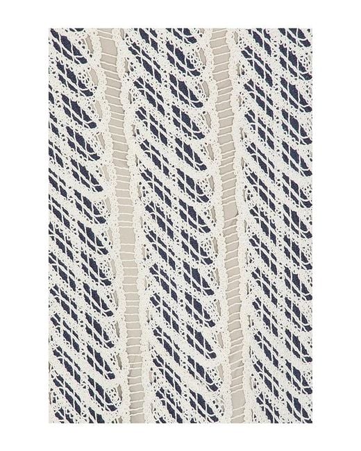 AZULU White Virginia Dress