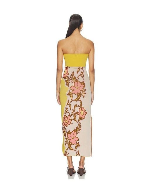 MISA Los Angles Metallic Fletcher Dress