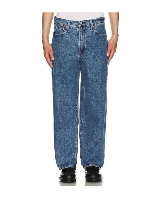 Levi's Blue 578 Baggy Jeans for men