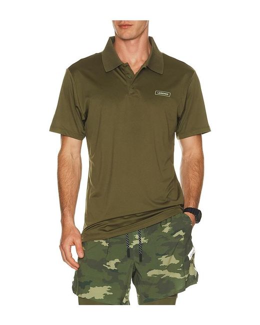 Legends Green Baldwin Performance Polo for men