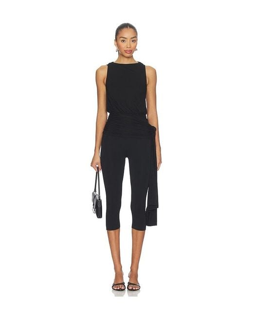 ALL THE WAYS Black Jackalina Top