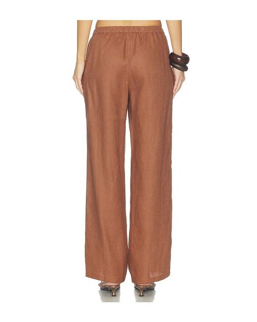 Faithfull The Brand Brown Capriolla Pant