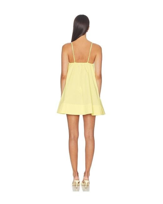Solid & Striped Yellow The Lindsay Dress