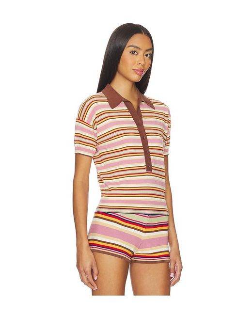 Faithfull The Brand Multicolor Sable Polo Shirt