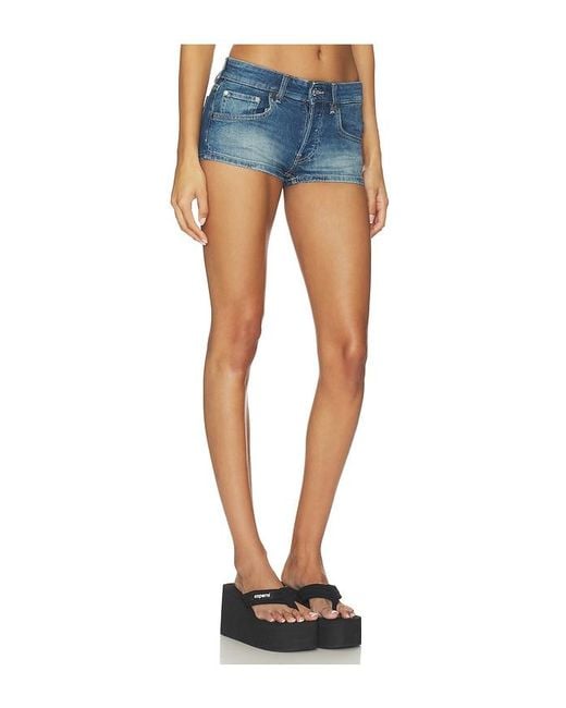 EB DENIM Blue Paloma Micro Short