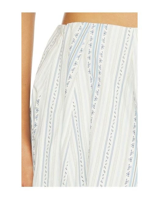 LoveShackFancy White Georgeanne Skirt