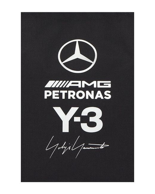 Y-3 Black X Mercedes Tote for men