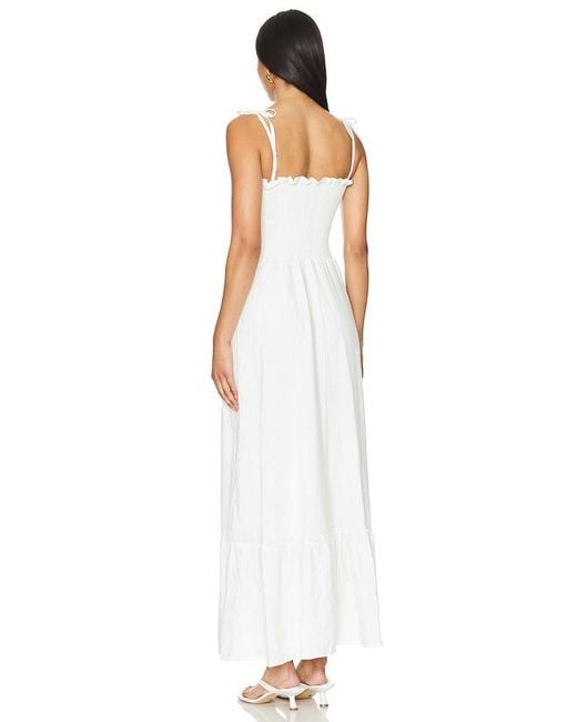 Peixoto White X Revolve Eddie Maxi Dress