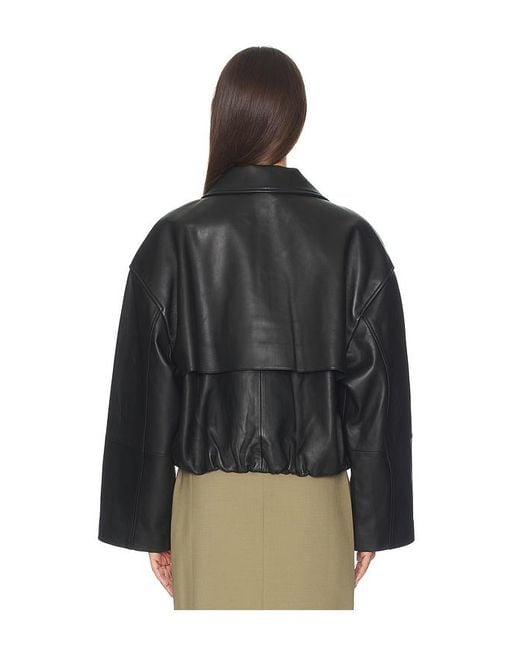 SRG Black Millie Leather Jacket