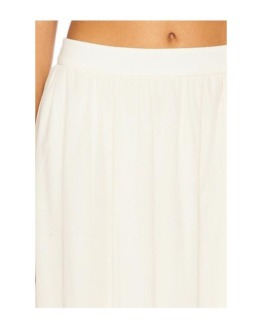 MAJORELLE White Lindy Maxi Skirt