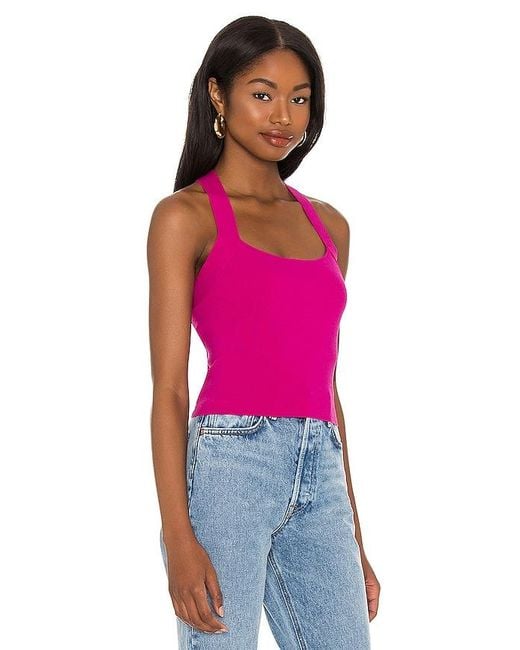 Top Con Lazo En Espalda Tia En Color Fucsia Talla (También En Xs) Nbd de color Multicolor