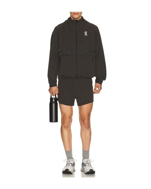On Shoes Black Performance Volt Jacket for men