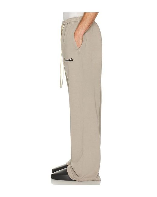 Fear Of God White Training Classic Fit Flare Sweatpant for men