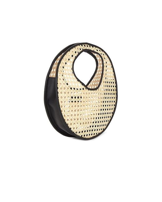 Bembien Multicolor Anouk Rattan Top Handle Bag