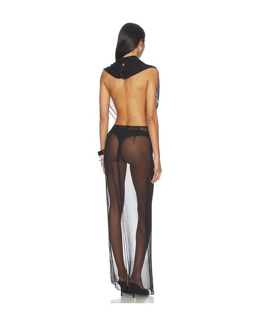 Cha The Label Black Chiffon Set