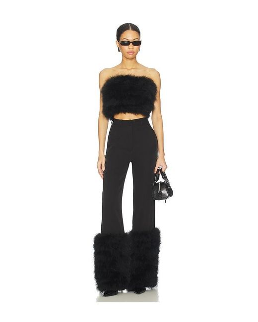 GIUSEPPE DI MORABITO Black Strapless Top