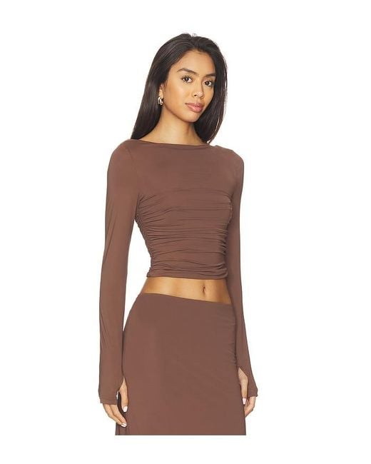 Nakedvice Red The Ledger Top