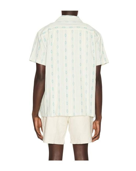 Dark Seas White Breezy Shirt for men