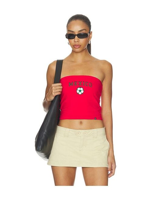 Hype and Vice Mexico Embroidered Tube Top