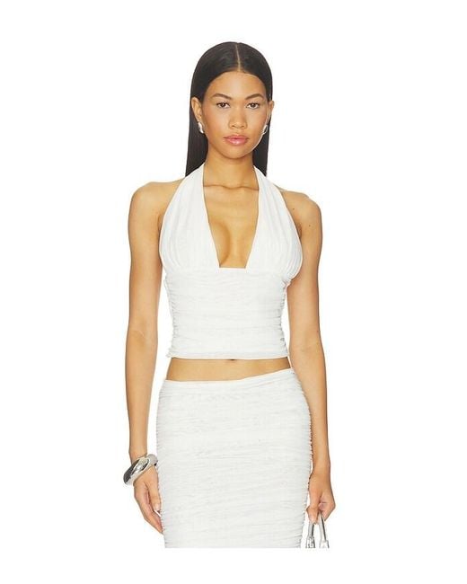 SER.O.YA Multicolor Bimini Mesh Halter Top