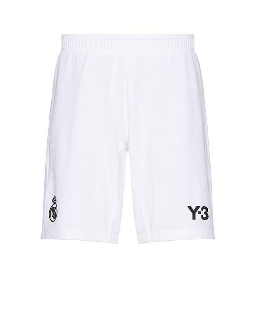 X real madrid pre shorts Y-3 de hombre de color White