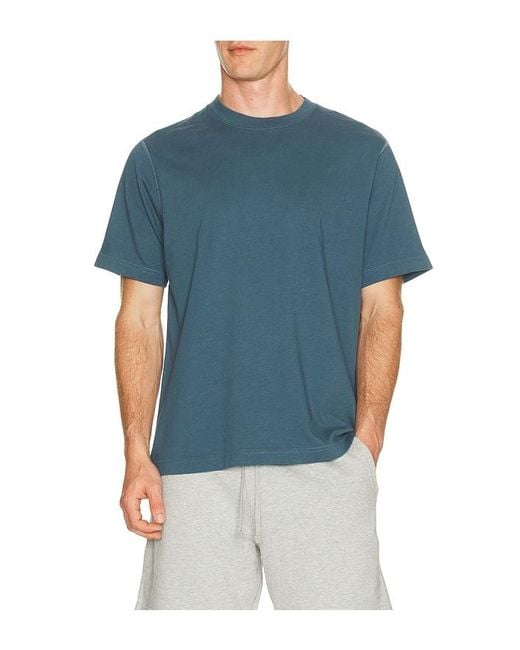 Reigning Champ Blue Midweight Jersey Og T-Shirt for men