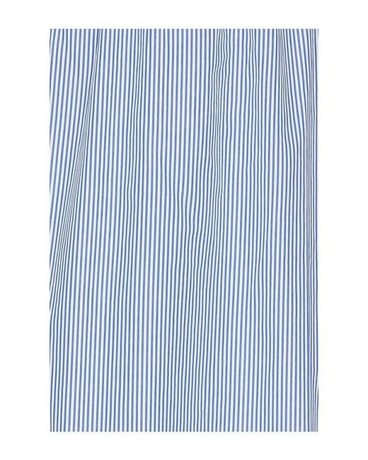 Cami NYC Blue Kacey Strapless Dress