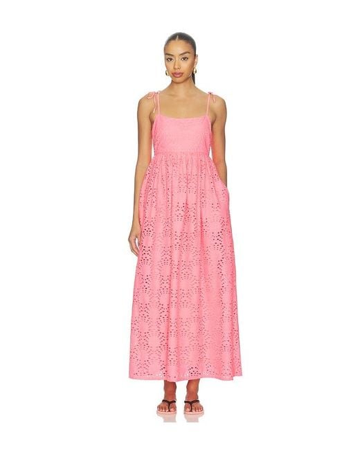 Beach Riot Pink Valory Maxi Dress