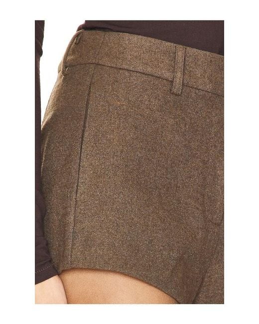 Line & Dot Gray Dockers Micro Shorts