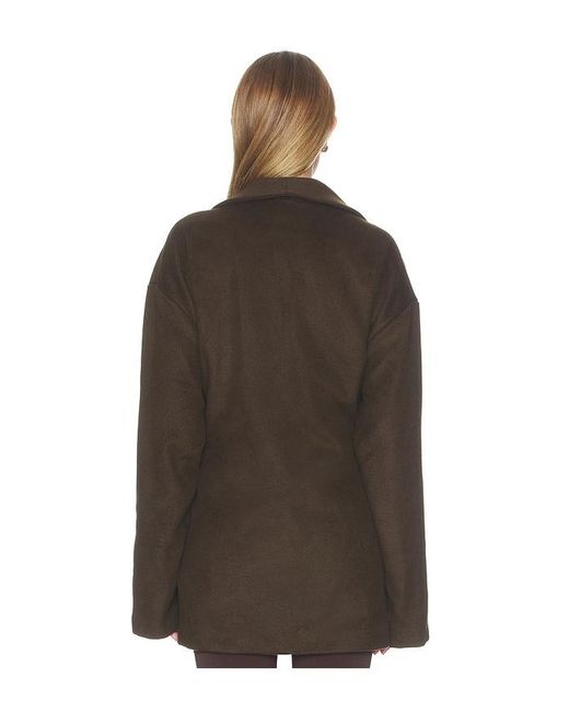 SNDY'S Brown Tiarne Wool Jacket