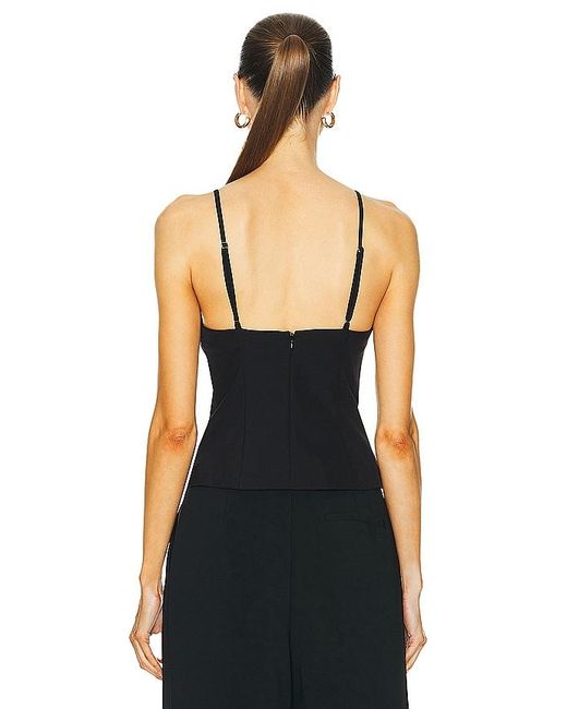 L'academie Black Kamari Top