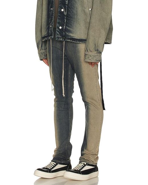 Rick Owens DRKSHDW Detroit Cut Skinny Jean in Blue for Men | Lyst Australia
