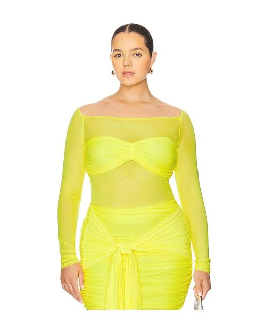 AFRM Yellow Oberteil Eagan