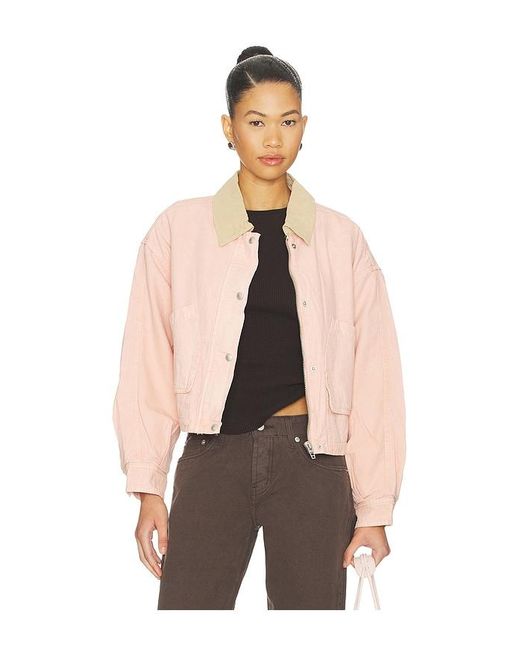 Blank NYC Pink Collared Jacket