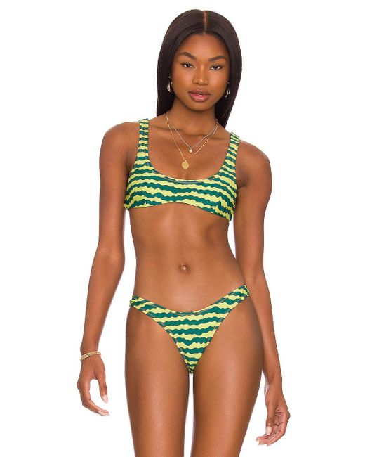 It's Now Cool 90's Crop Bikini Top | Lyst