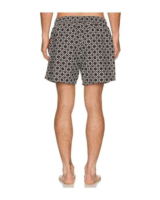 Jonathan Simkhai Black Malachi Swim Shorts for men