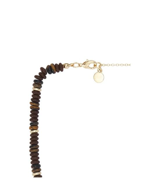 BaubleBar Black Beaded Charm Necklace