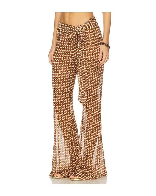Bananhot Natural Bowie Wide Leg Pants