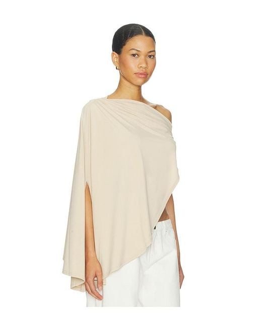 Lioness White Reborn Poncho