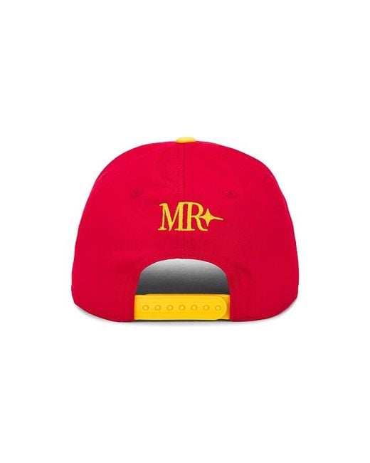 MIDNIGHT RODEO Red Odyssey Trucker Hat for men