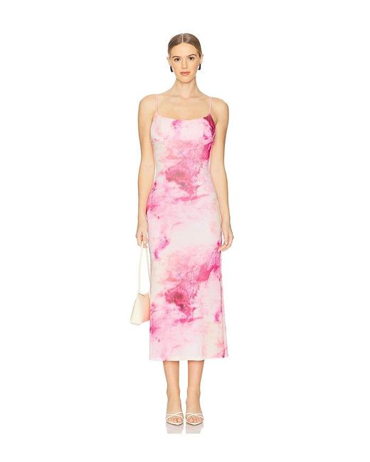 Bardot Pink Adoni Midi Dress