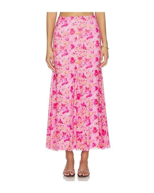 Astr Pink Mejra Skirt