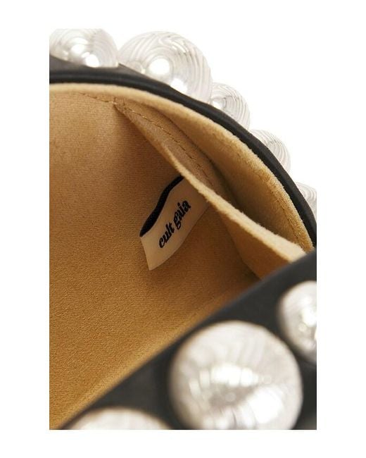 Cult Gaia Black Gili Clutch