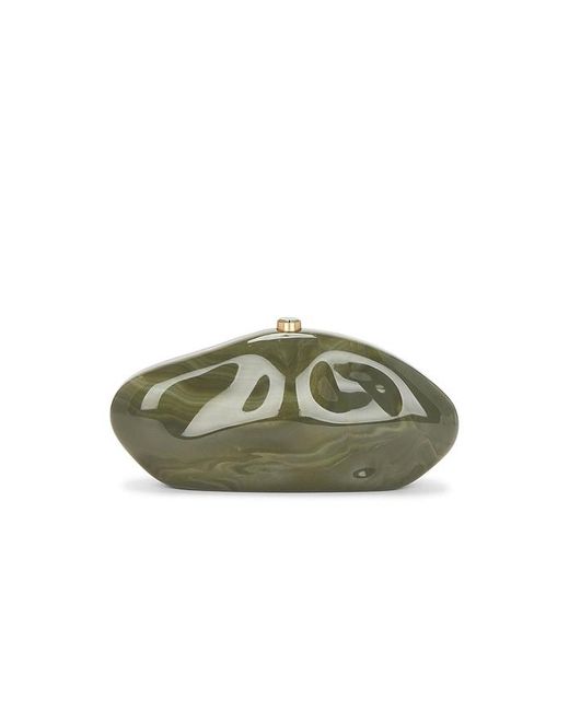 Cult Gaia The Caldera Clutch Green