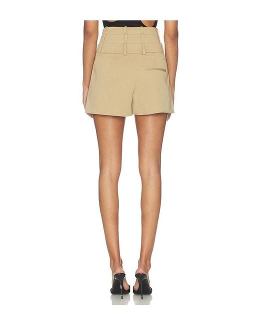Monse Natural Triple Waistband Short