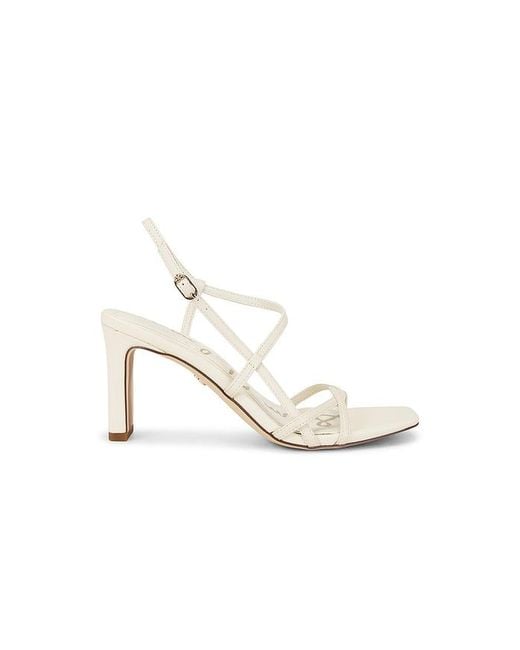 Sam Edelman White Elissa Sandal