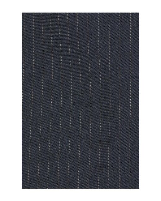 L'Agence Blue Therese Cinched Waist Blazer