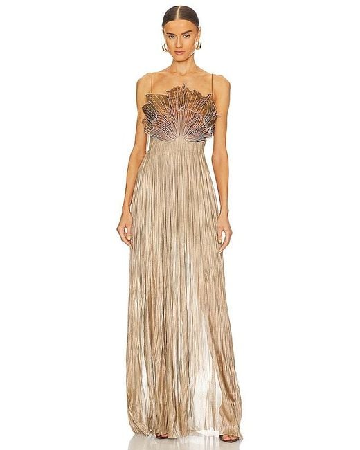 Maria Lucia Hohan Natural Mabel Gown